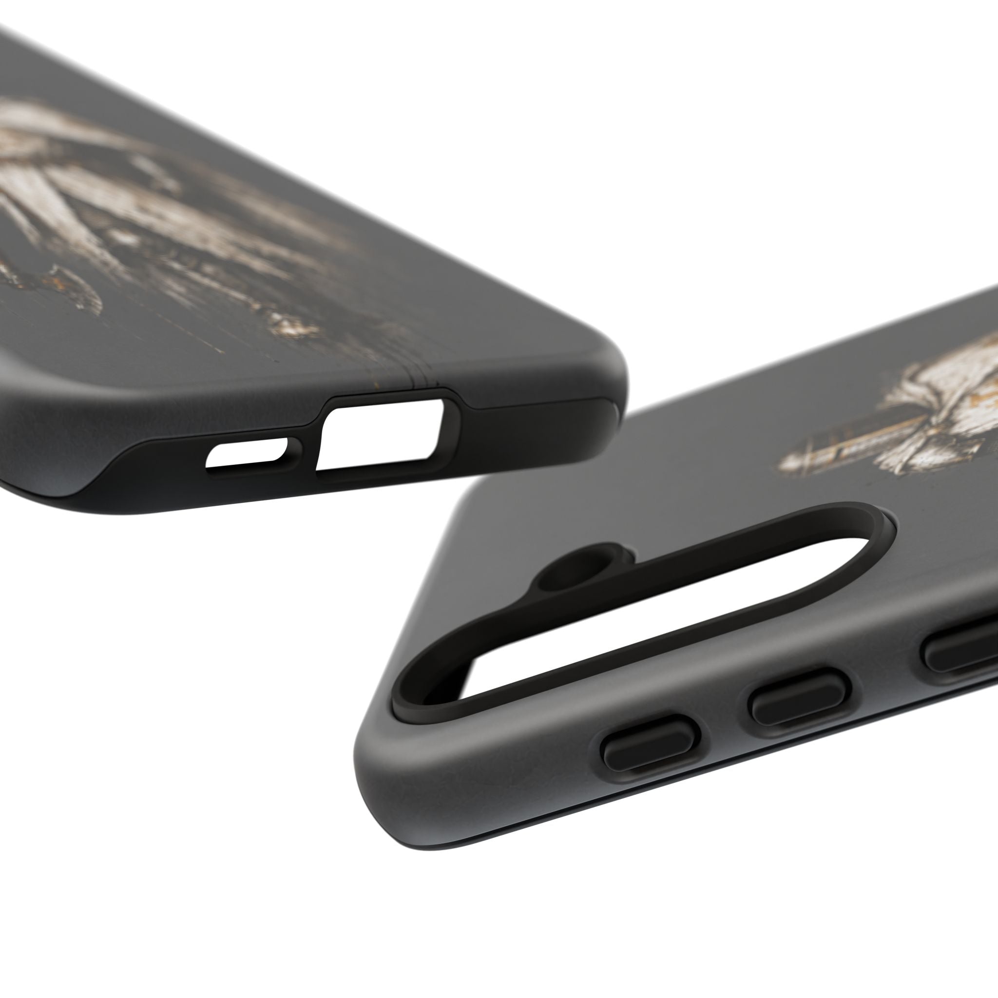 Knight Of The Kingdom Of Jerusalem Phone Case | Charcoal Grey