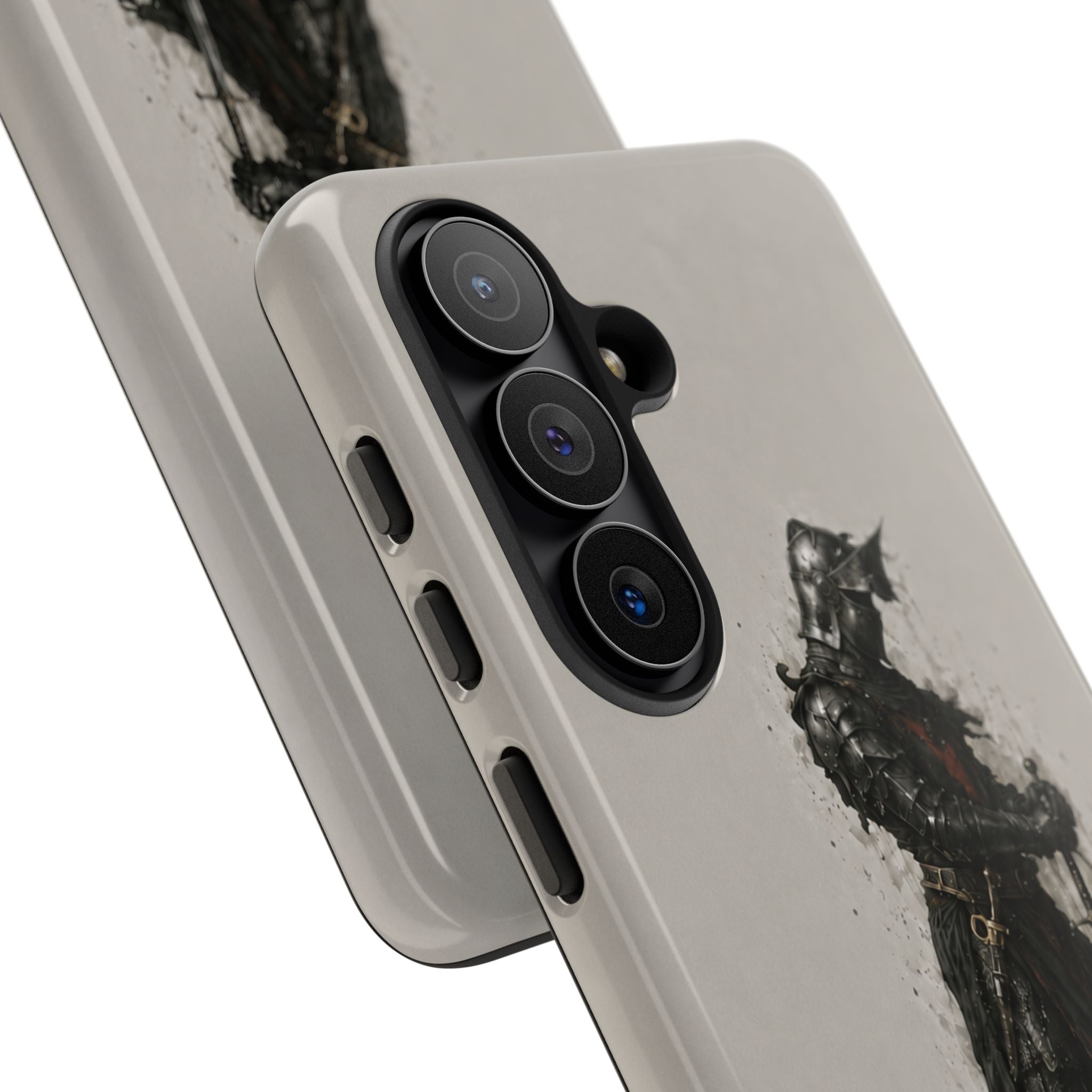 The Black Prince Phone Case | Stone Grey