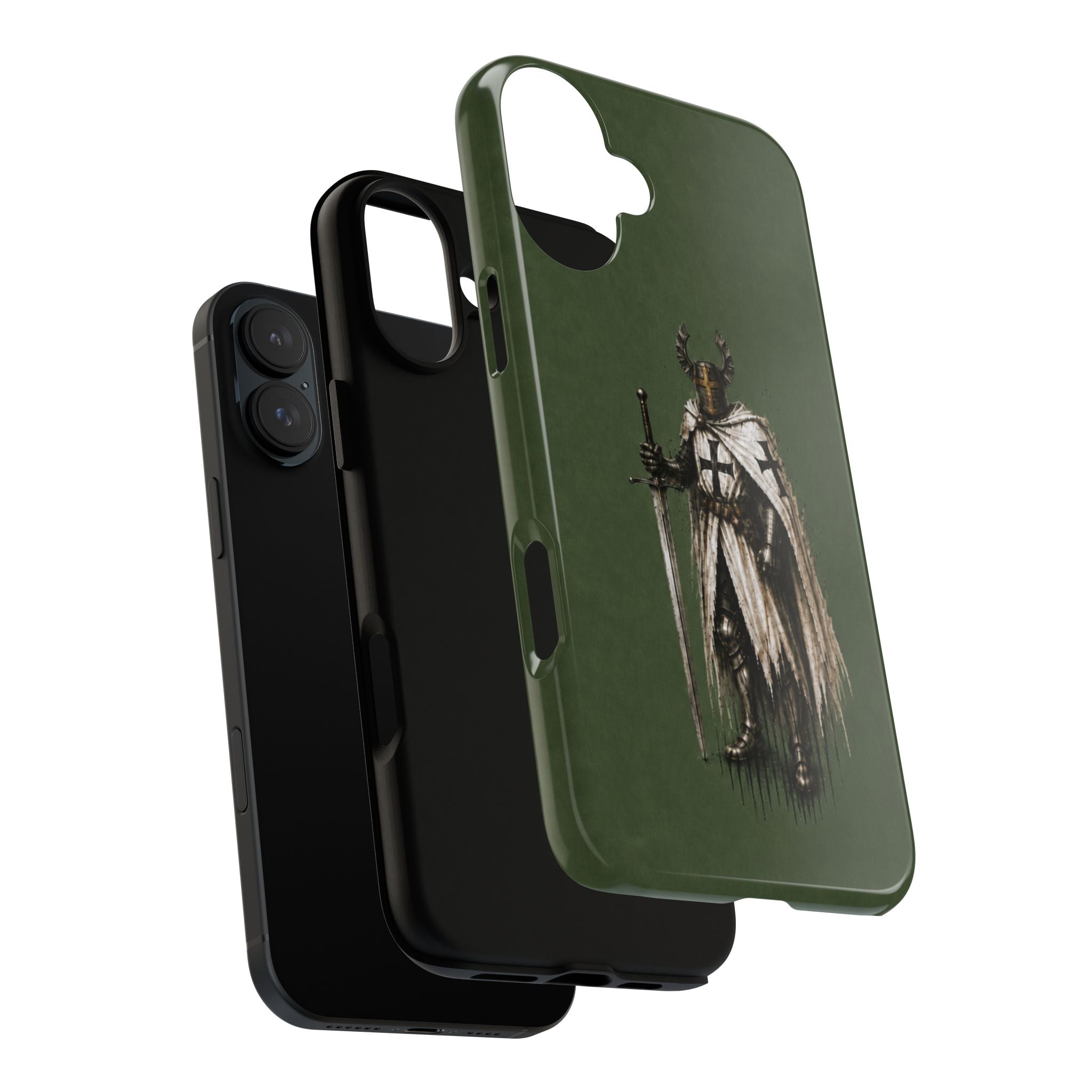 Knight Of The Teutonic Order Phone Case I Forest Green