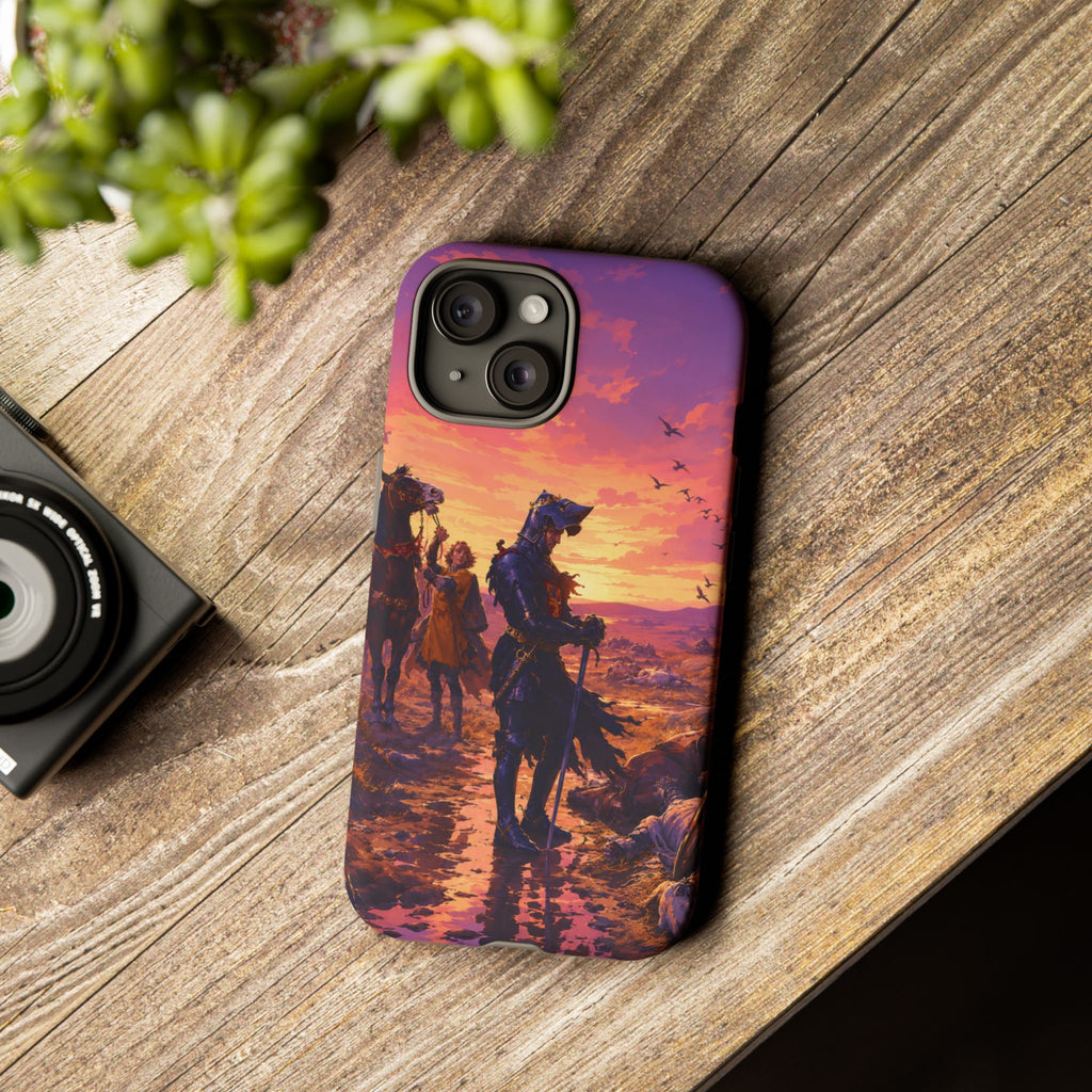 Medieval Knight Phone Cases In The GTA VI Art Style