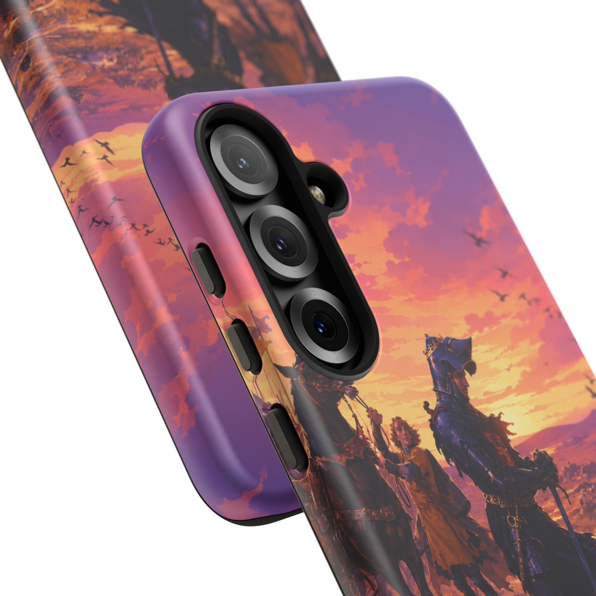 Medieval Knight Phone Cases In The GTA VI Art Style