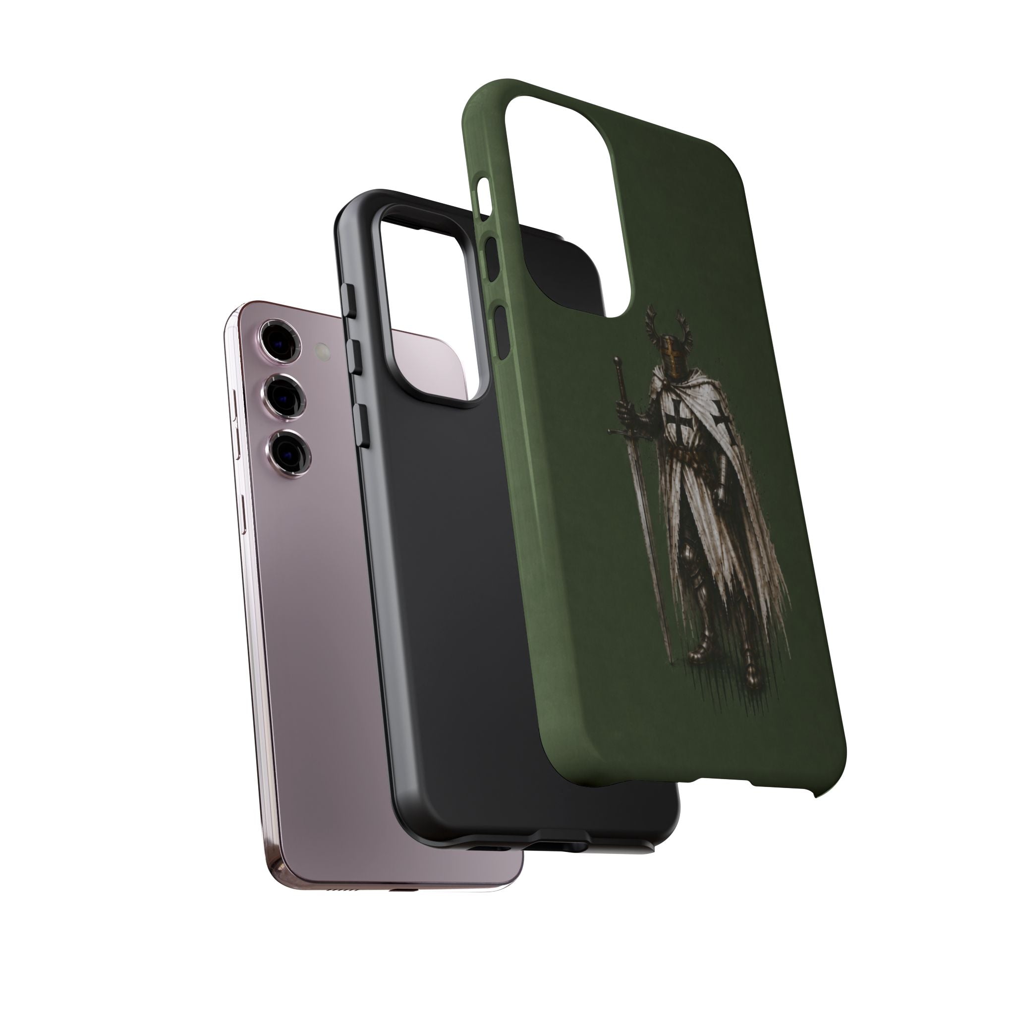 Knight Of The Teutonic Order Phone Case I Forest Green