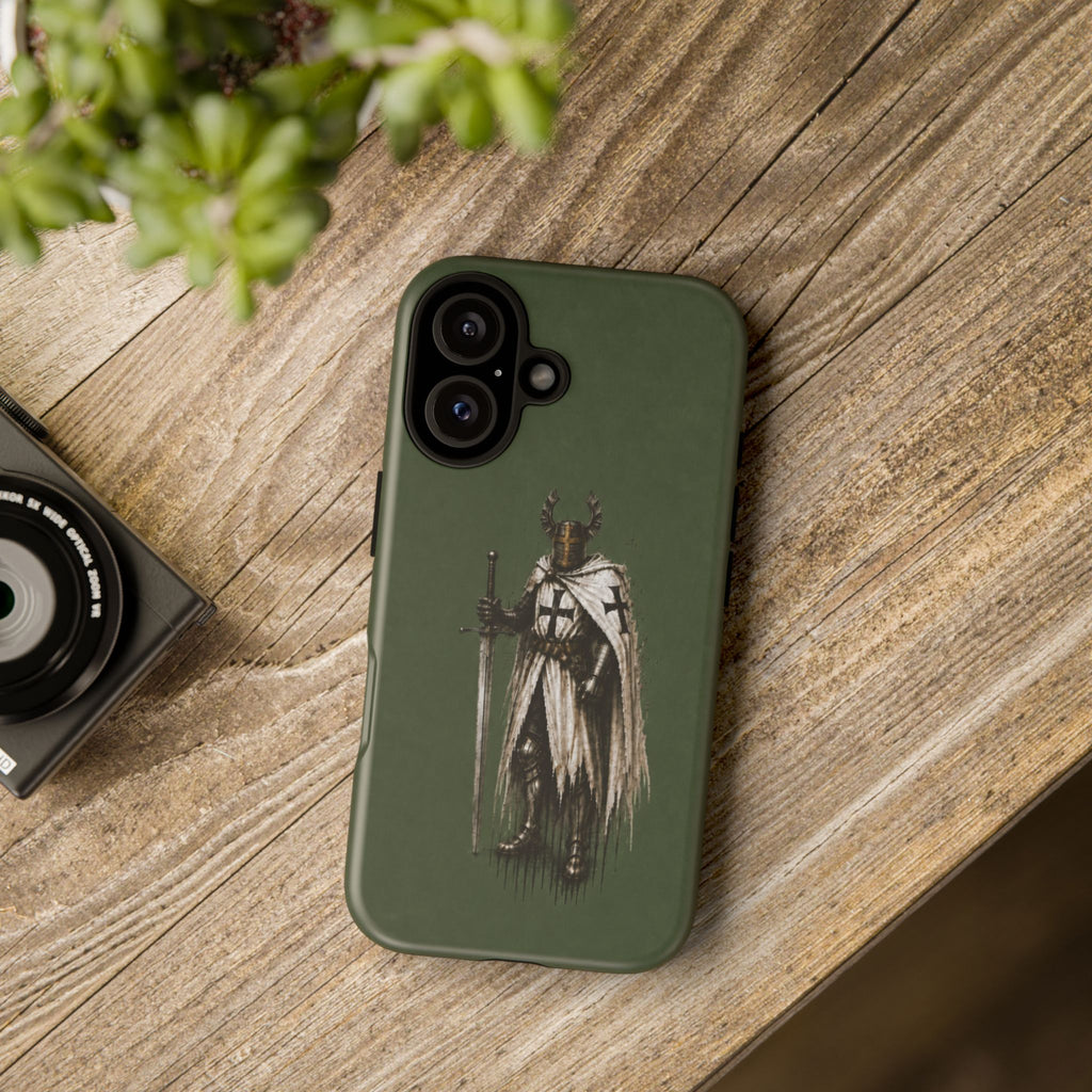 Knight Of The Teutonic Order Phone Case I Forest Green