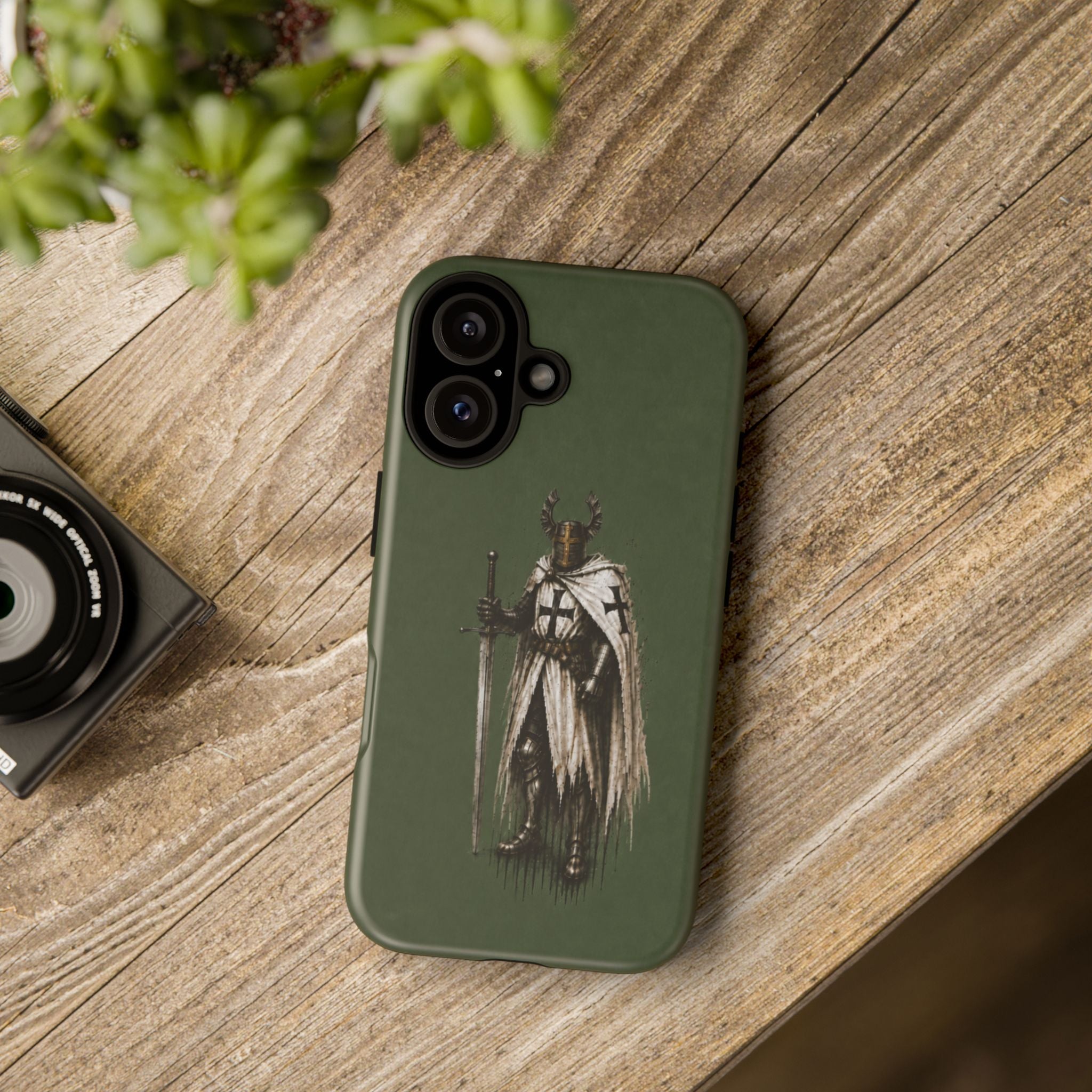 Knight Of The Teutonic Order Phone Case I Forest Green