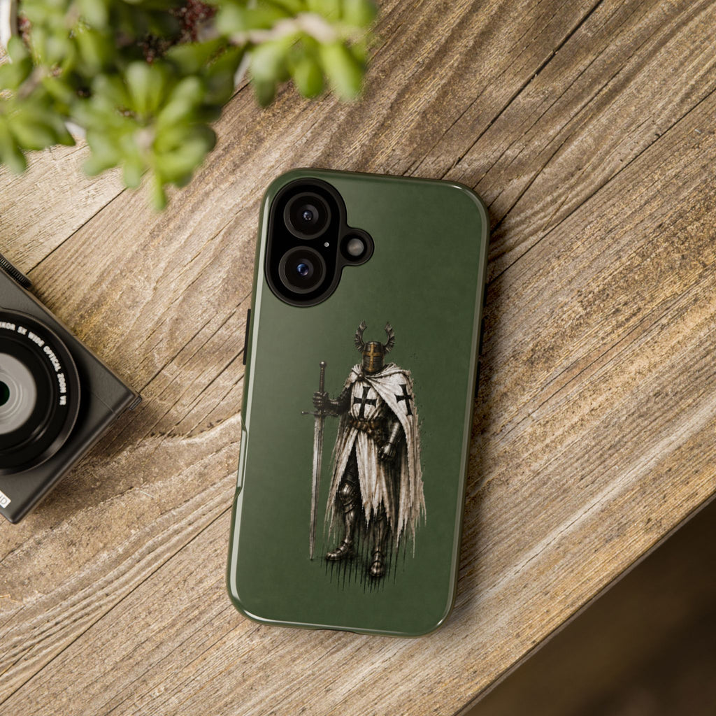Knight Of The Teutonic Order Phone Case I Forest Green