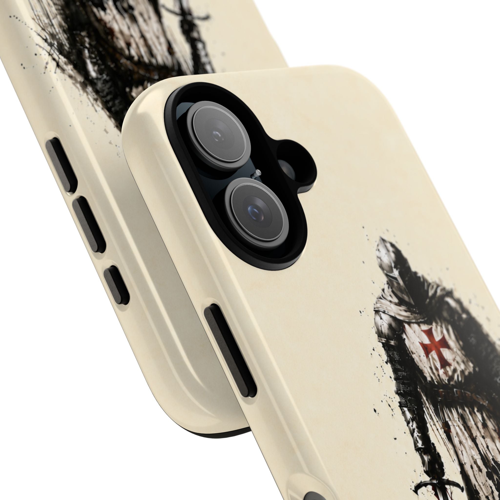 Knight Of The Templar Order Phone Case | Parchment Ivory