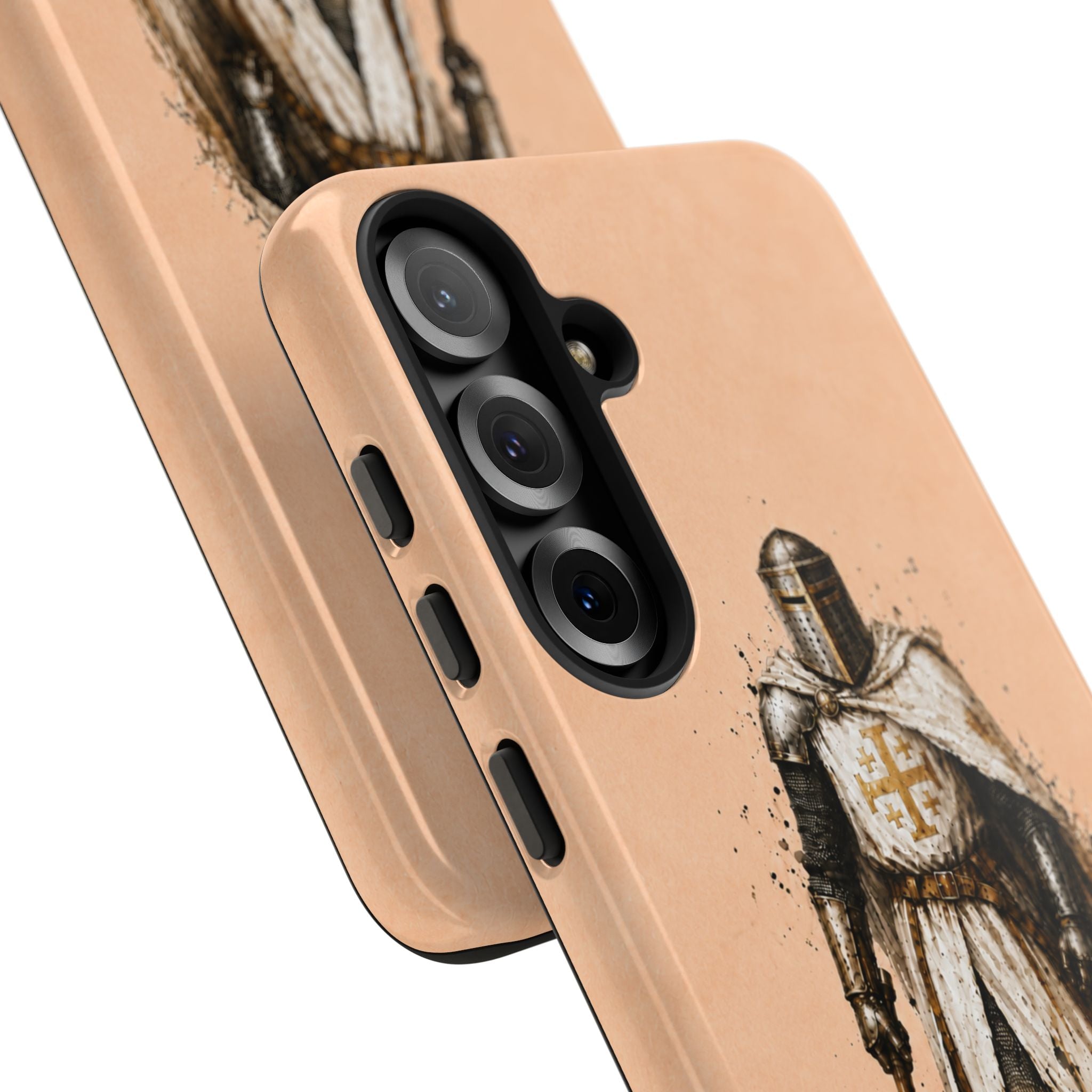 Knight Of The Kingdom Of Jerusalem Phone Case | Peach