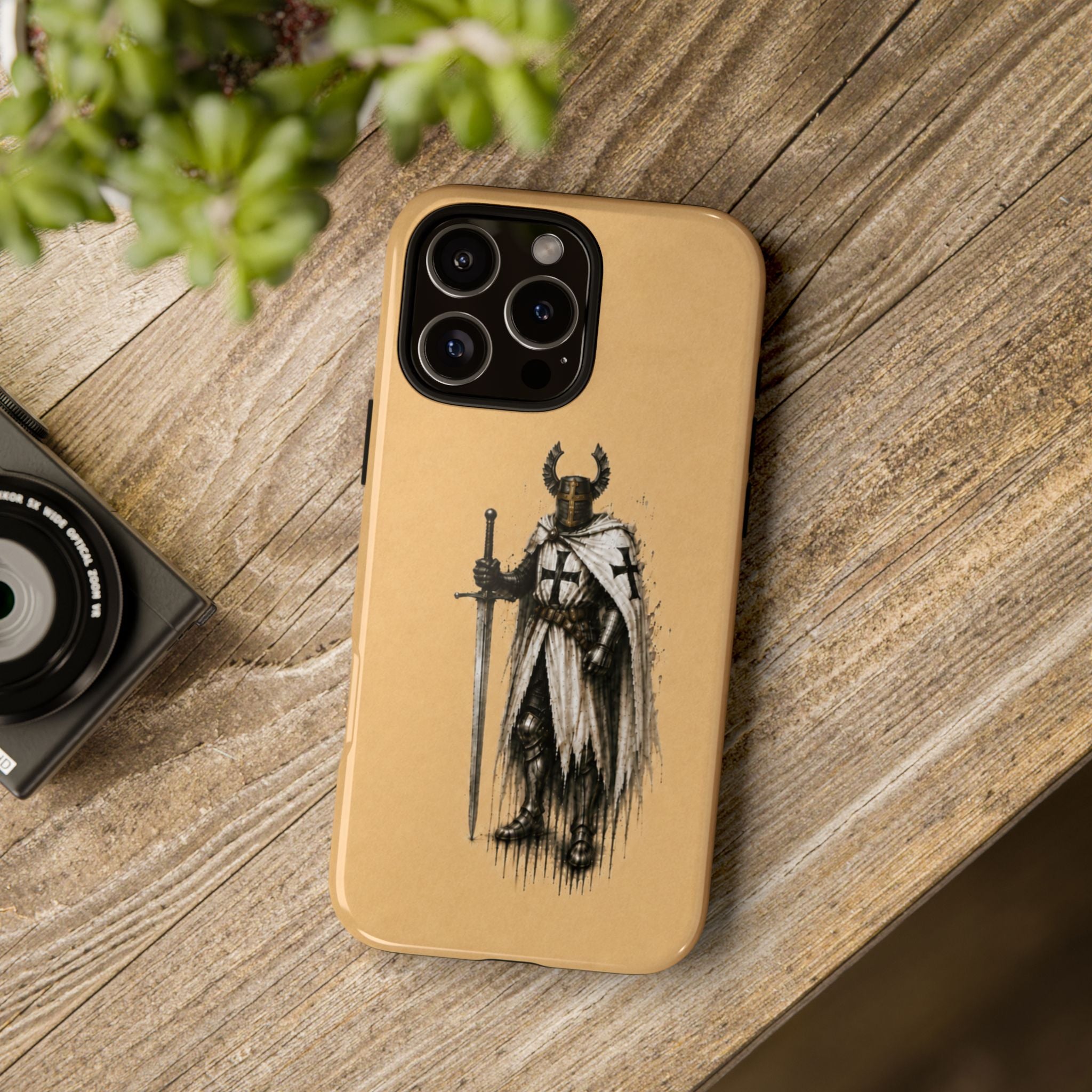 Knight Of The Teutonic Order Phone Case I Desert Tan