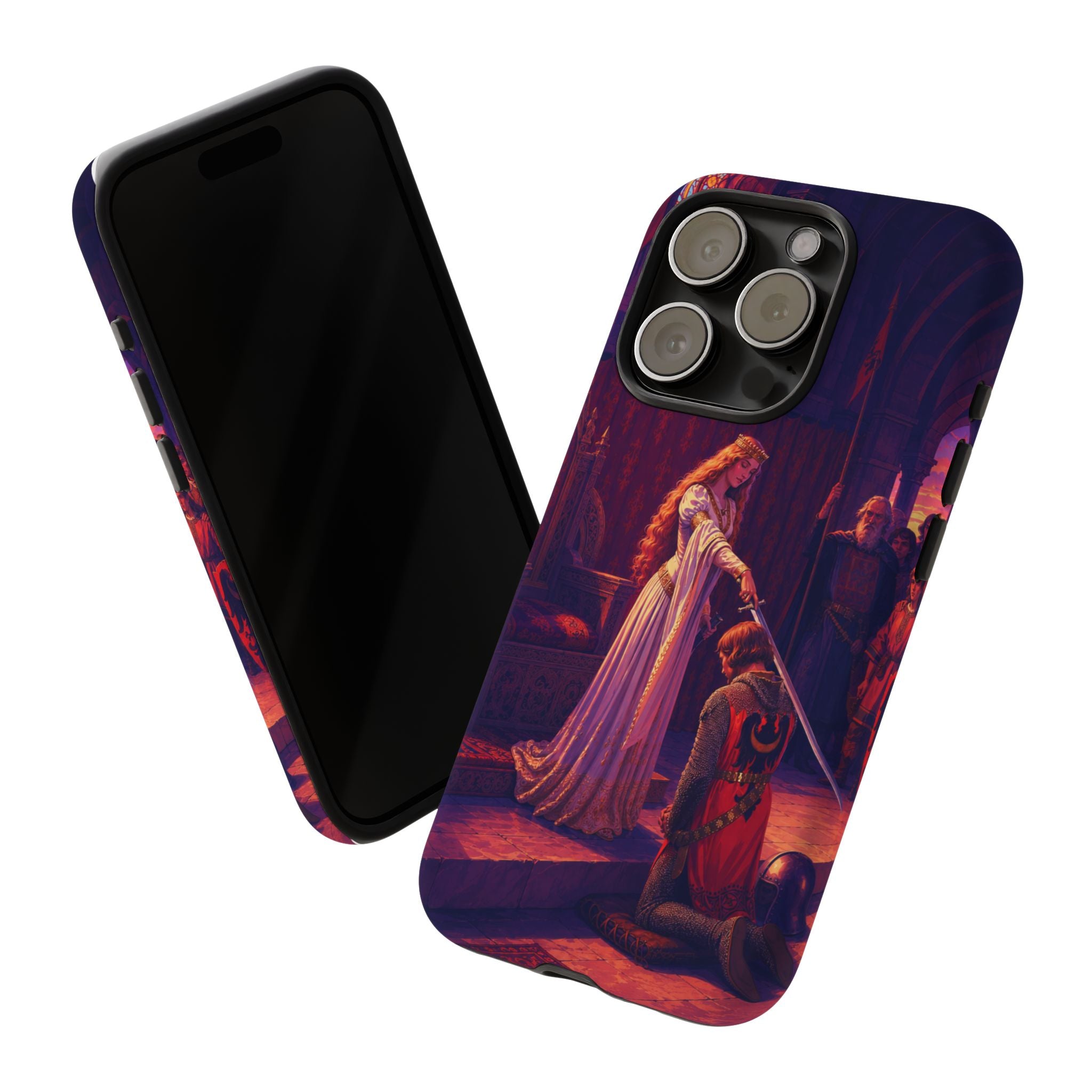 Medieval Knight Knighthood Ceremony phone case | Tough Cases