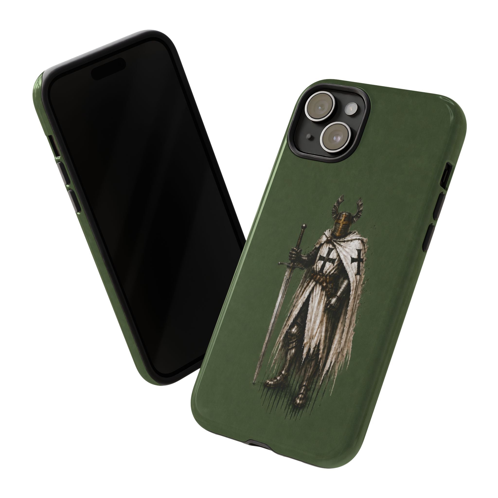 Knight Of The Teutonic Order Phone Case I Forest Green