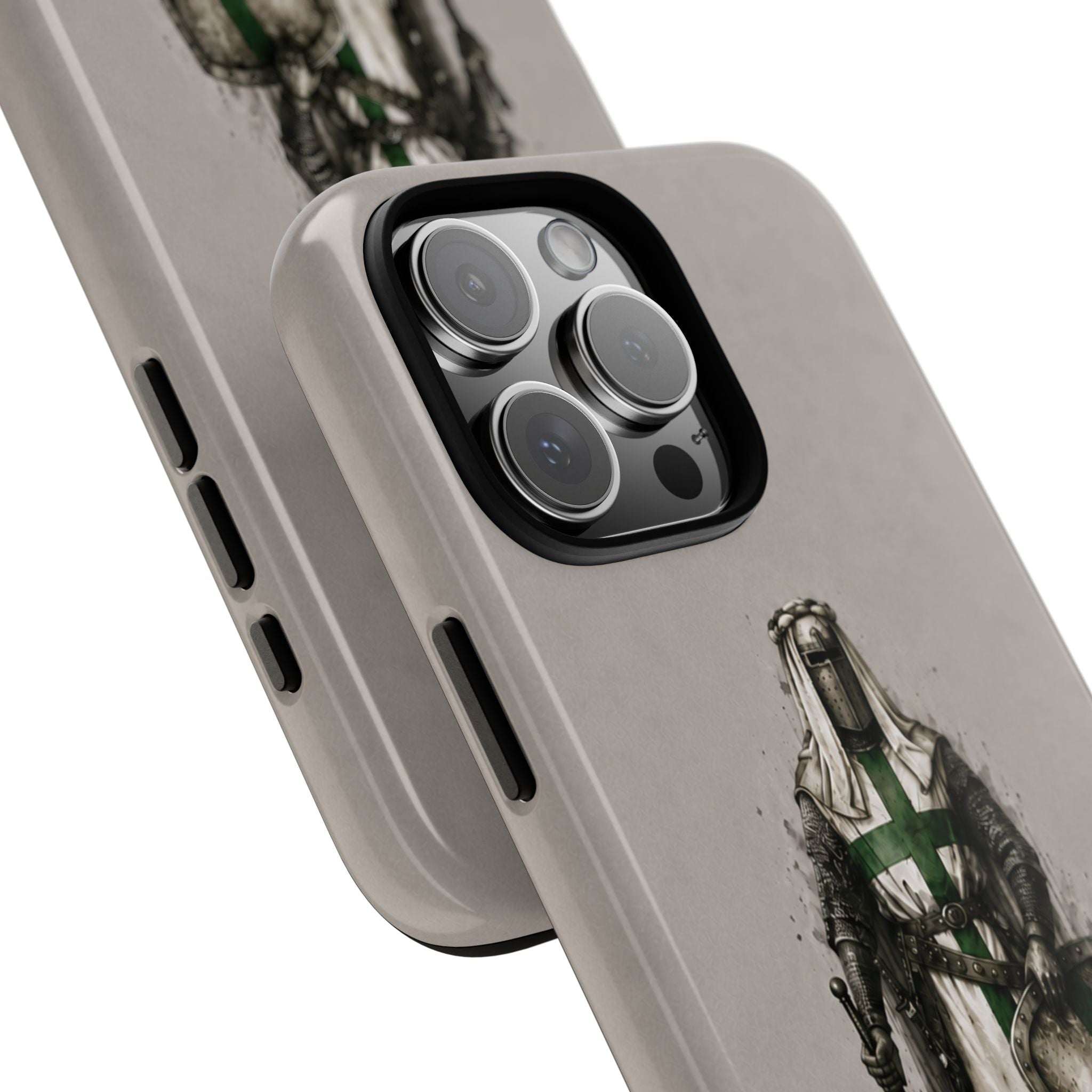 Knight Of The Order Of Saint Lazarus Phone Case | Stone Grey