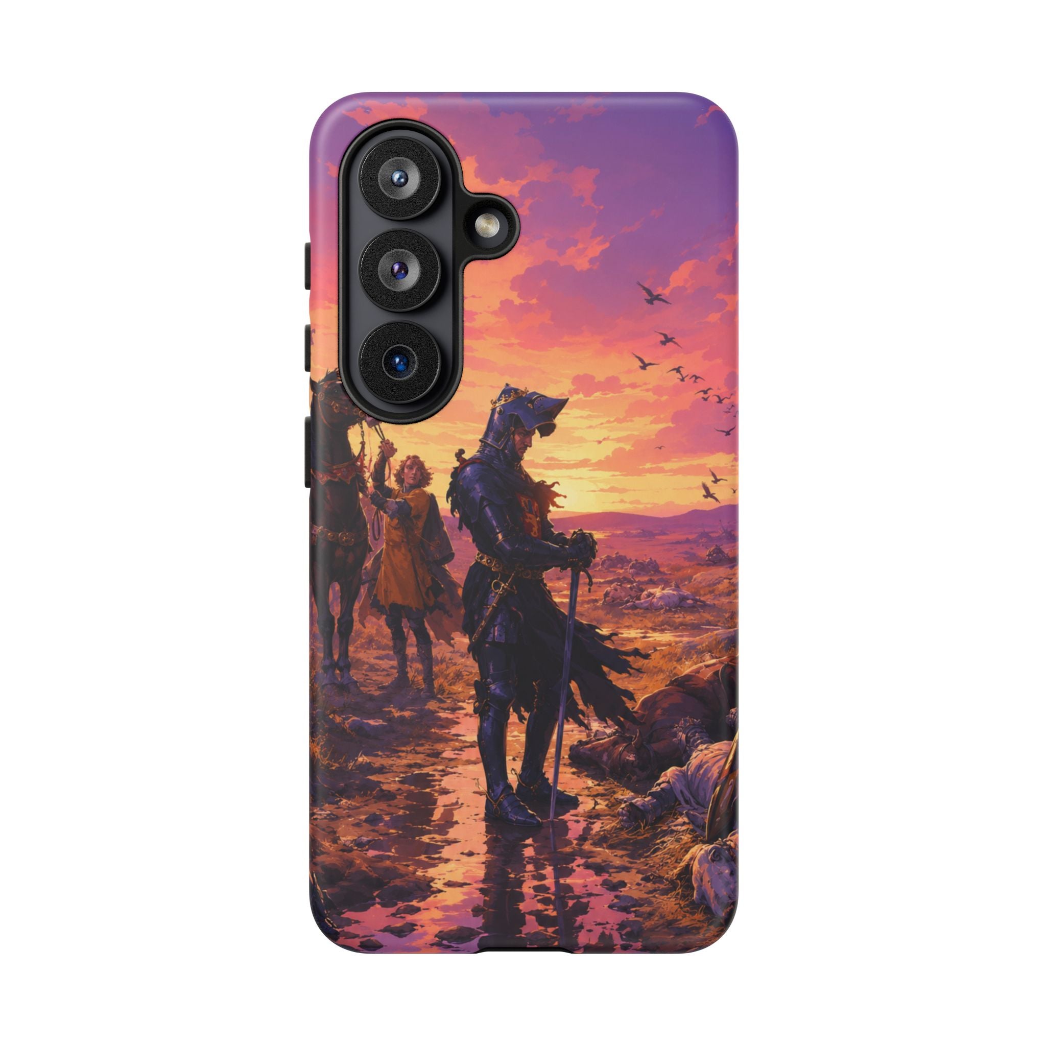 Medieval Knight Phone Cases In The GTA VI Art Style