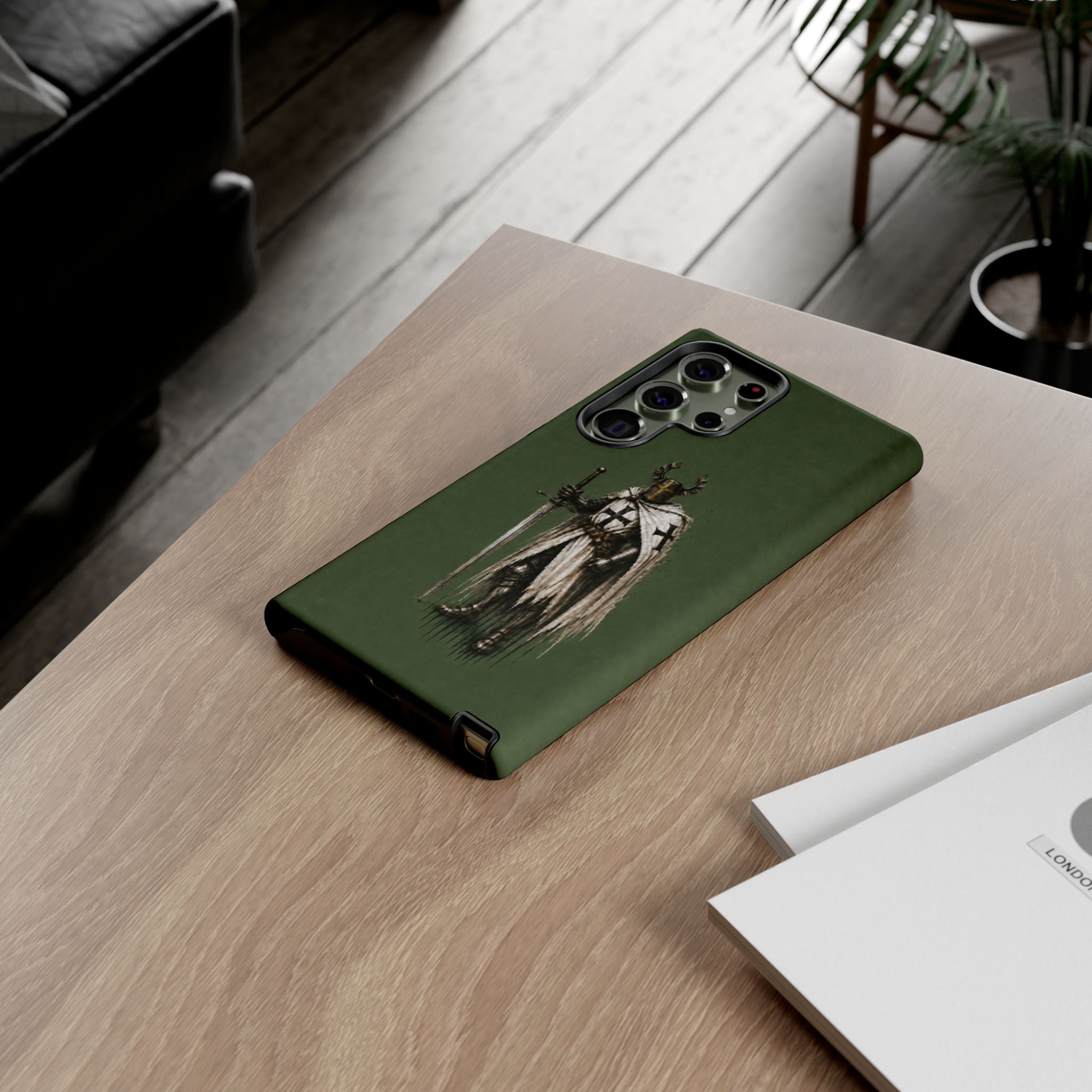 Knight Of The Teutonic Order Phone Case I Forest Green