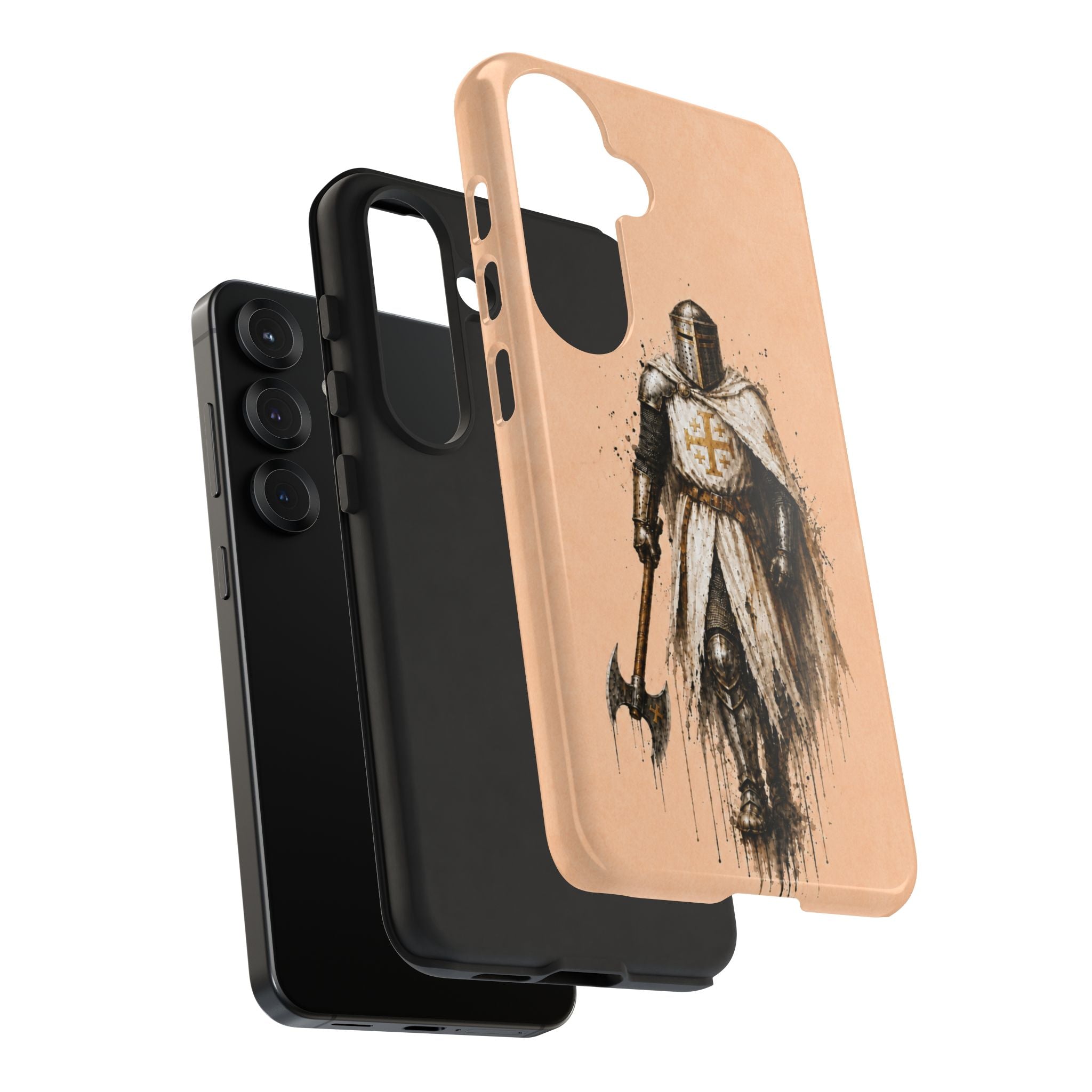 Knight Of The Kingdom Of Jerusalem Phone Case | Peach