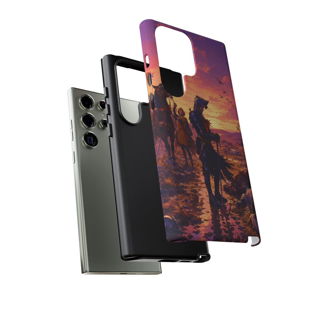 Medieval Knight Phone Cases In The GTA VI Art Style