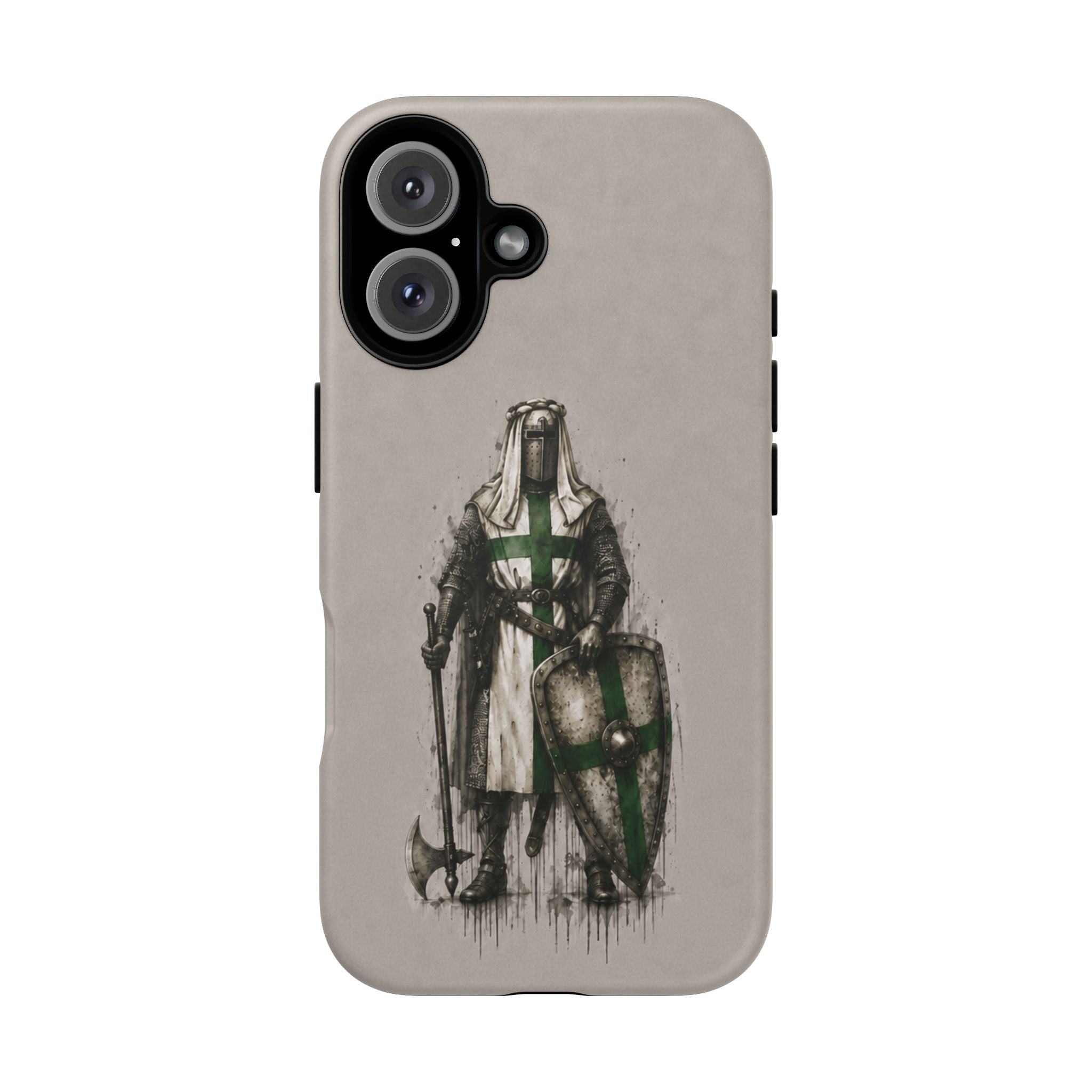 Knight Of The Order Of Saint Lazarus Phone Case | Stone Grey