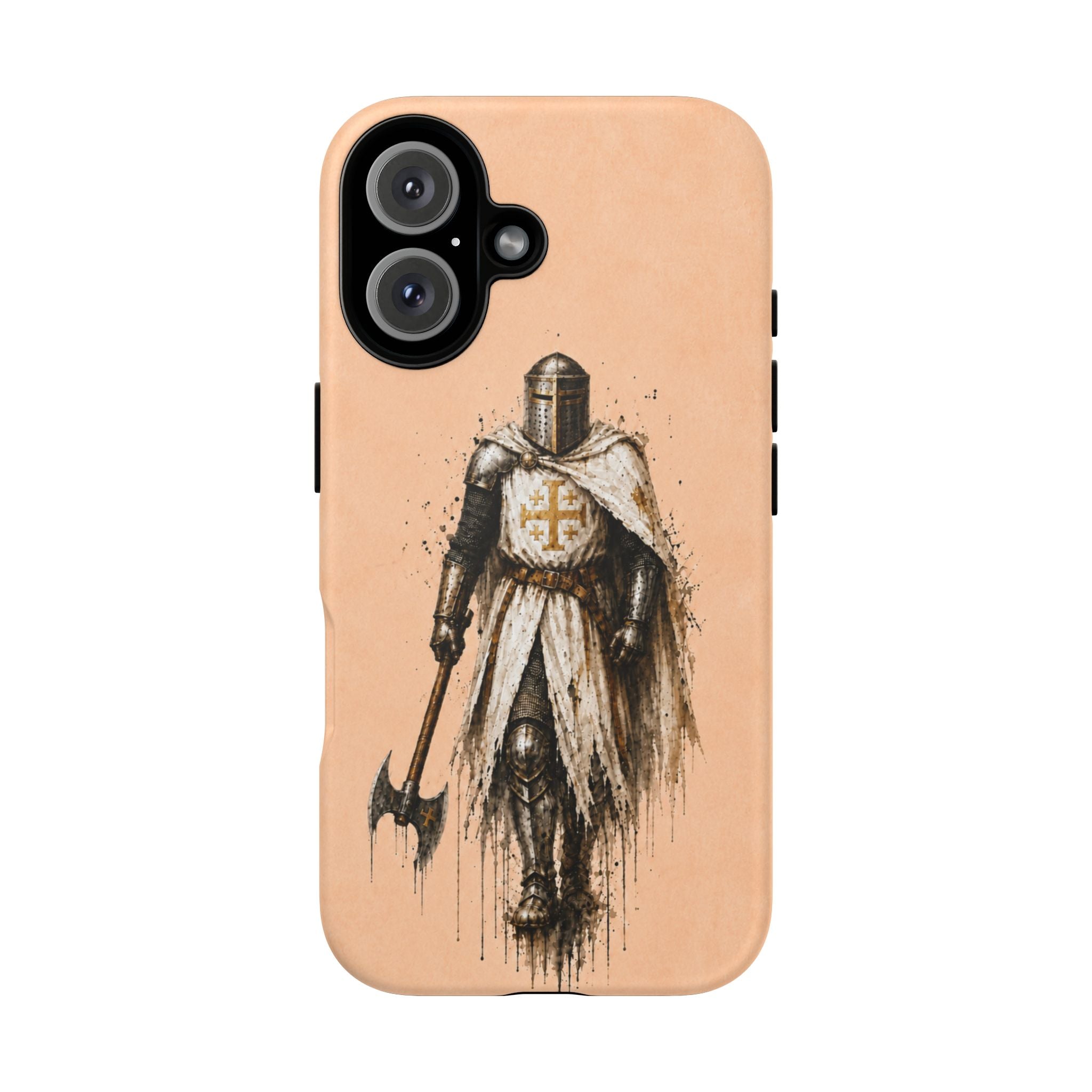 Knight Of The Kingdom Of Jerusalem Phone Case | Peach