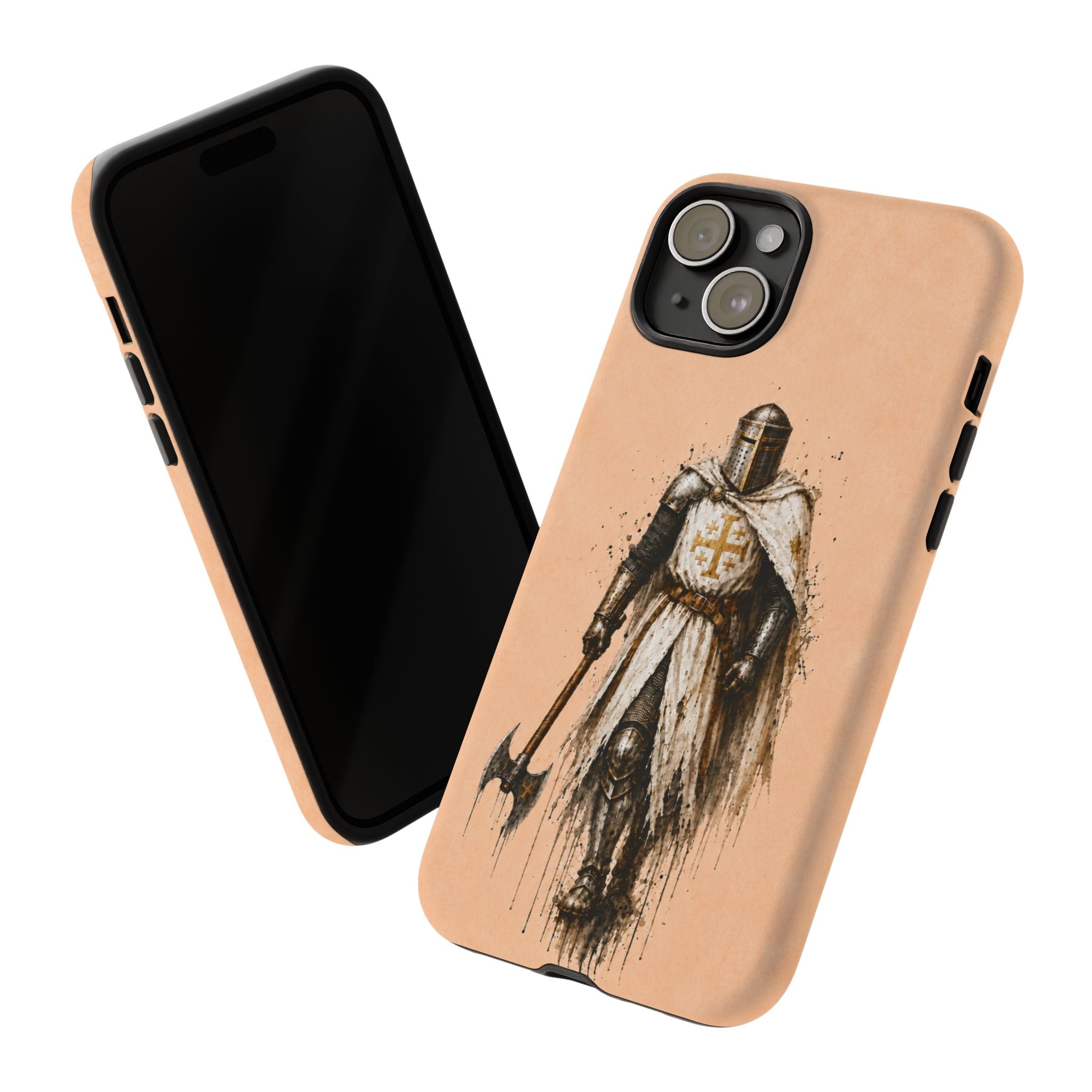 Knight Of The Kingdom Of Jerusalem Phone Case | Peach