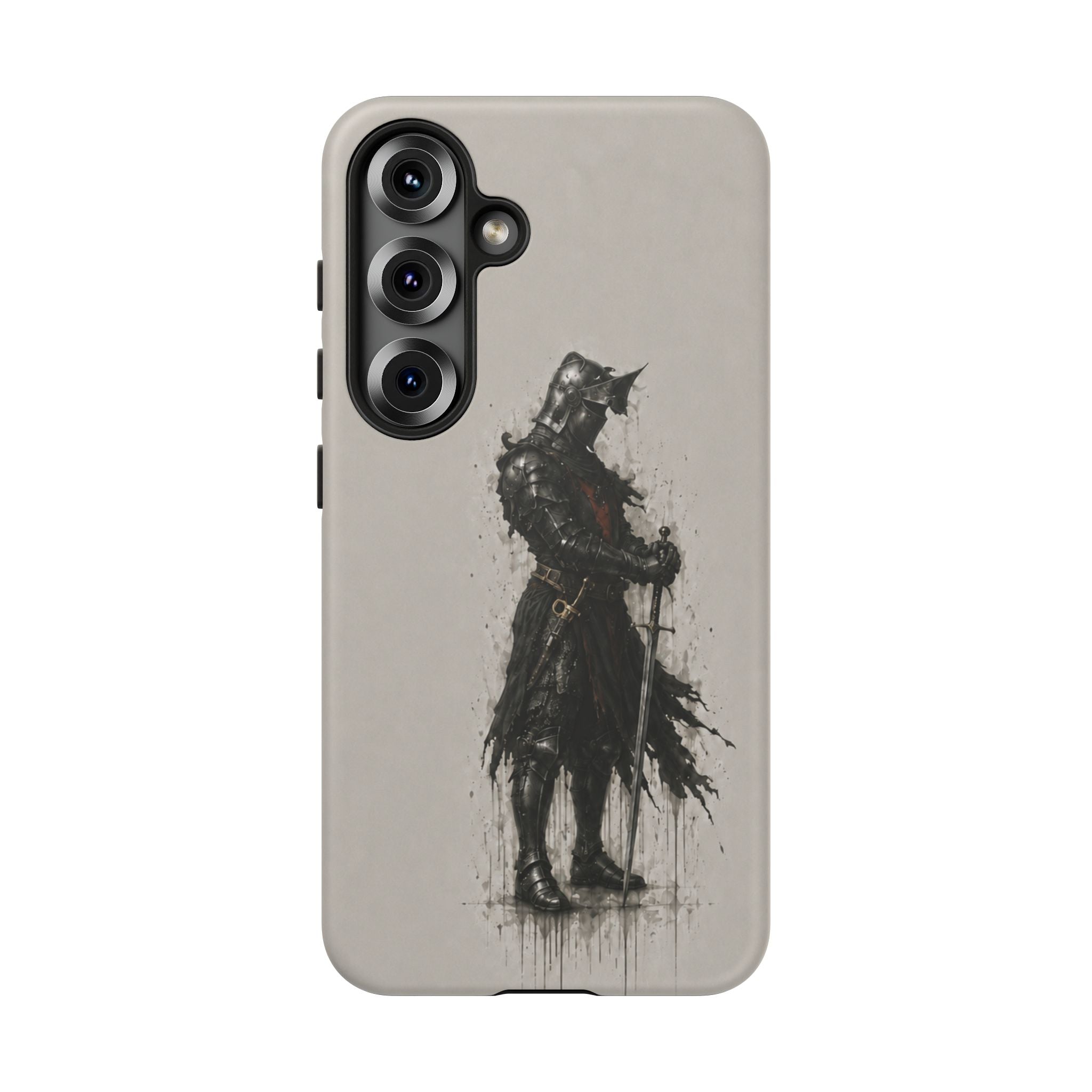 The Black Prince Phone Case | Stone Grey