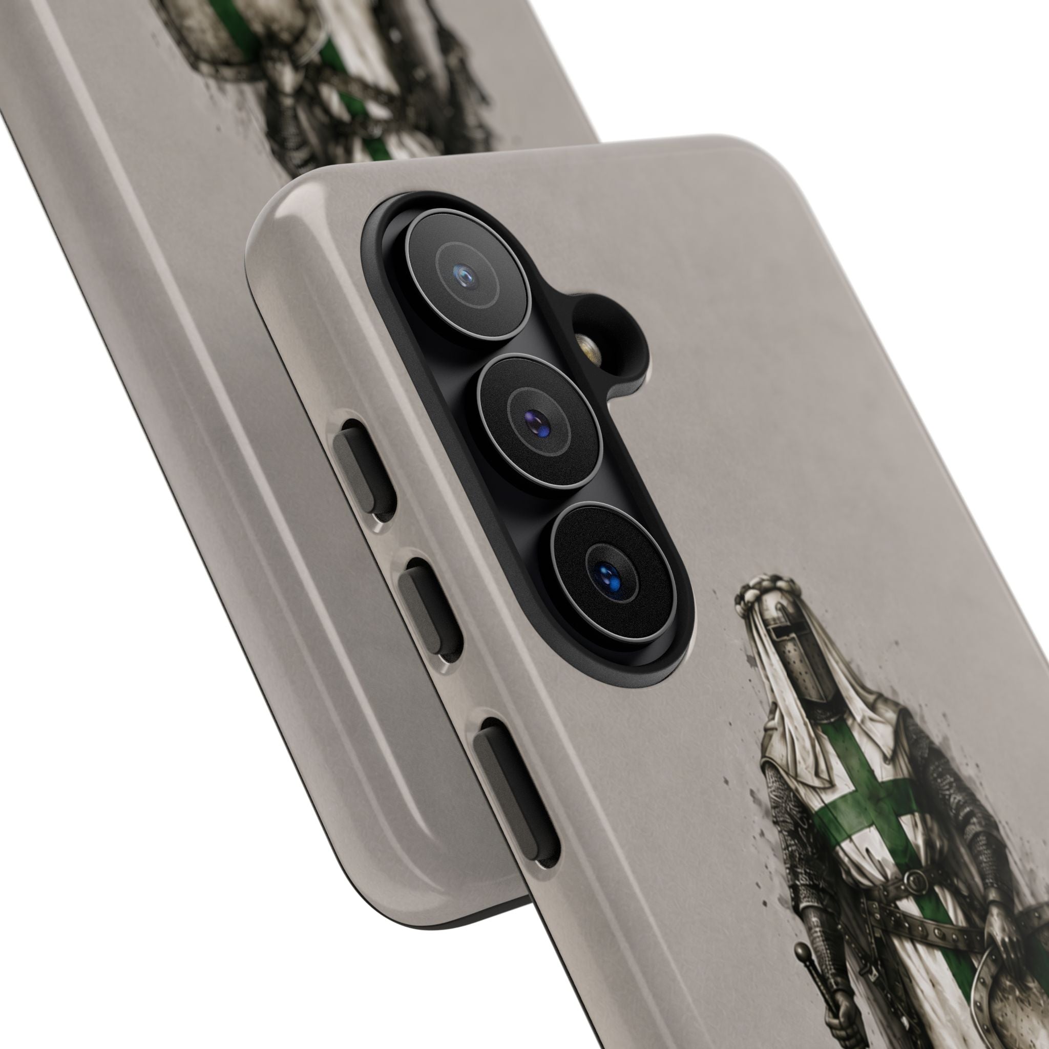 Knight Of The Order Of Saint Lazarus Phone Case | Stone Grey