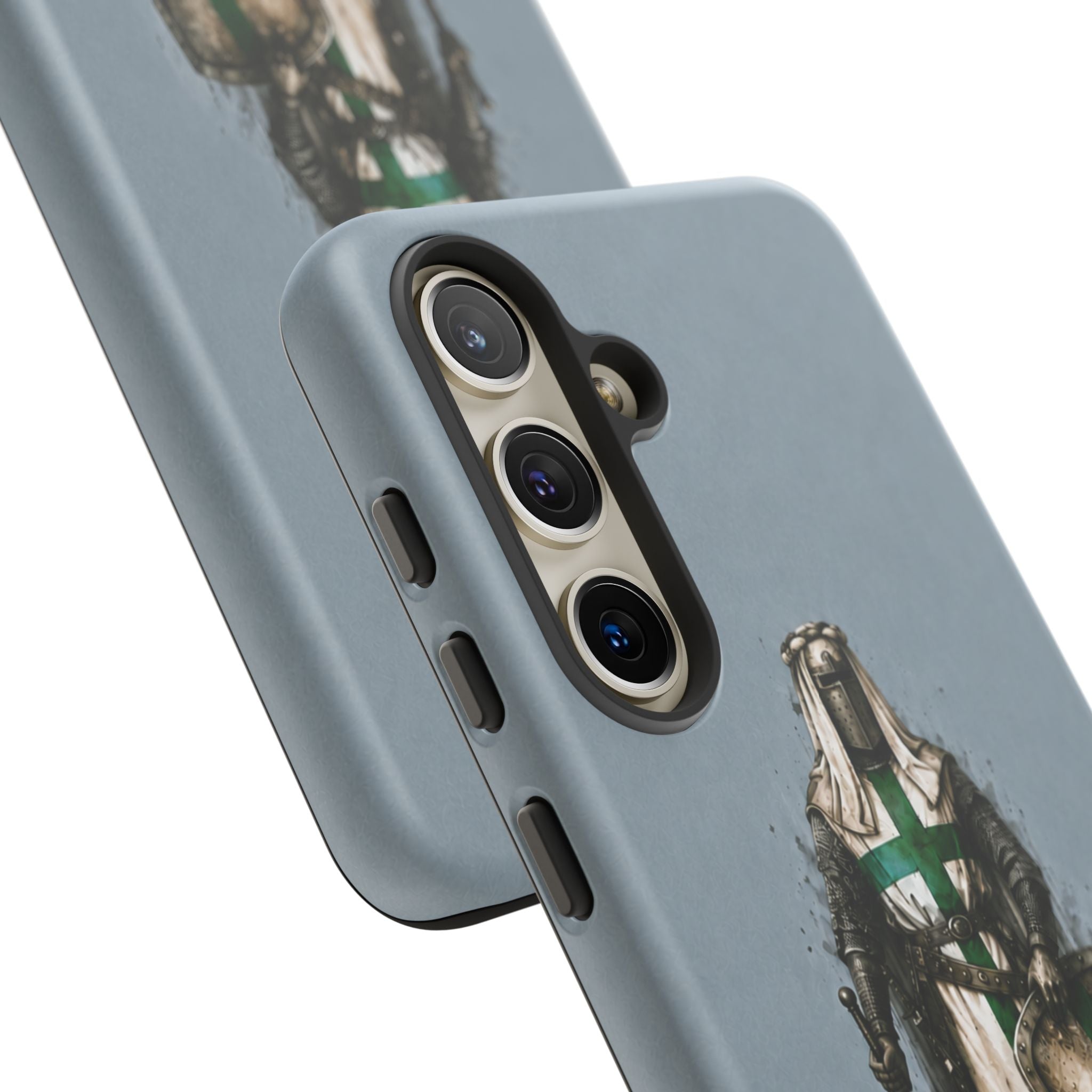 Knight Of The Order Of Saint Lazarus Phone Case | Faded Steel Blue