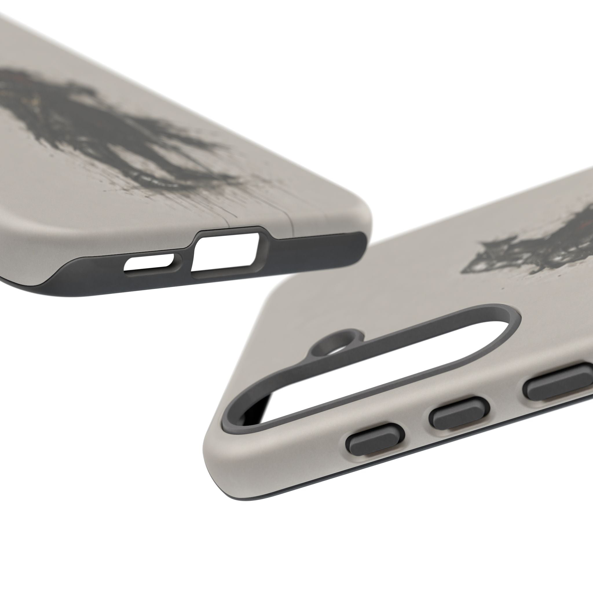 The Black Prince Phone Case | Stone Grey