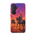 Medieval Knights Sunset Phone Case | Armor Cavalry Phone Case