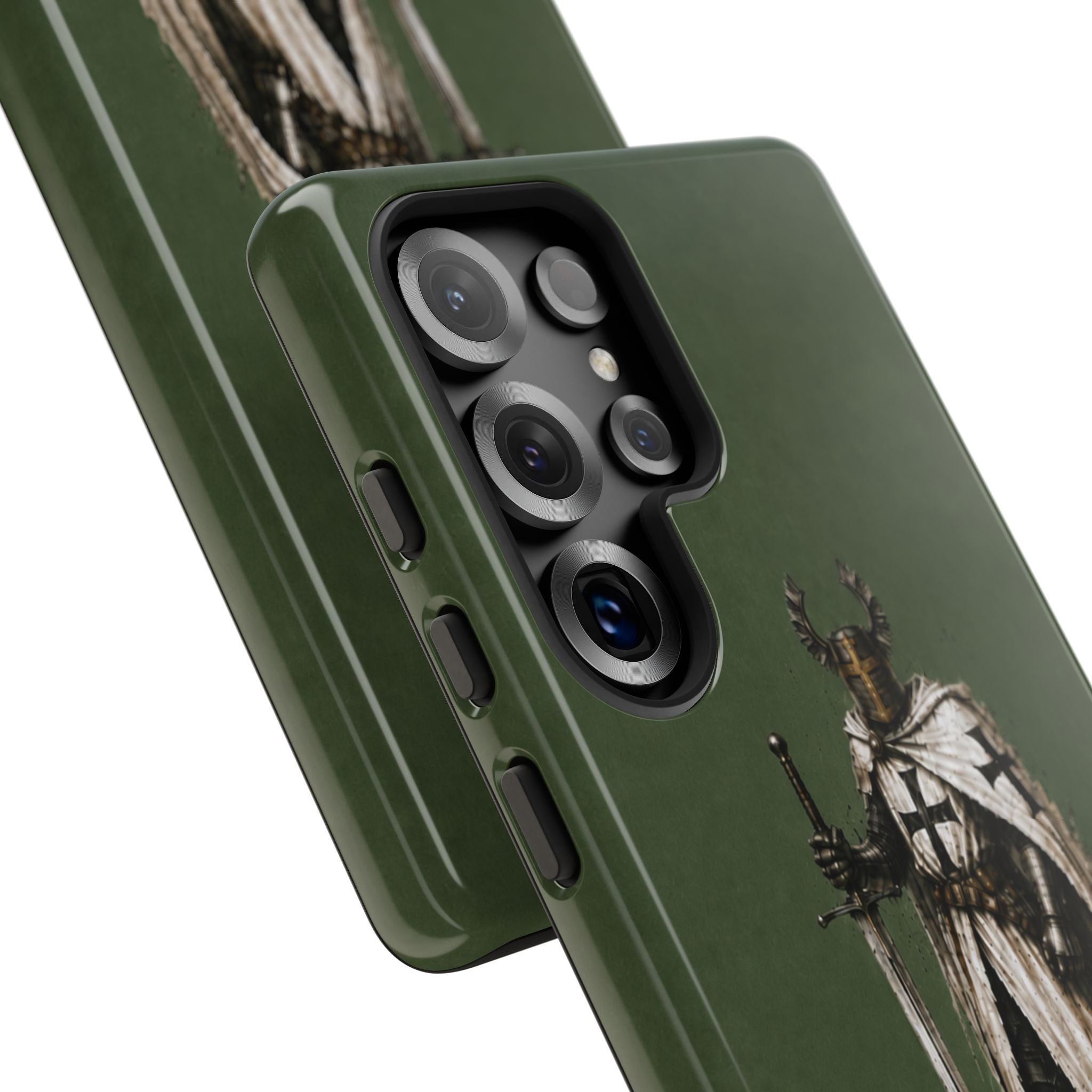 Knight Of The Teutonic Order Phone Case I Forest Green