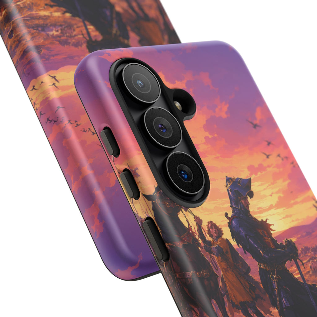 Medieval Knight Phone Cases In The GTA VI Art Style