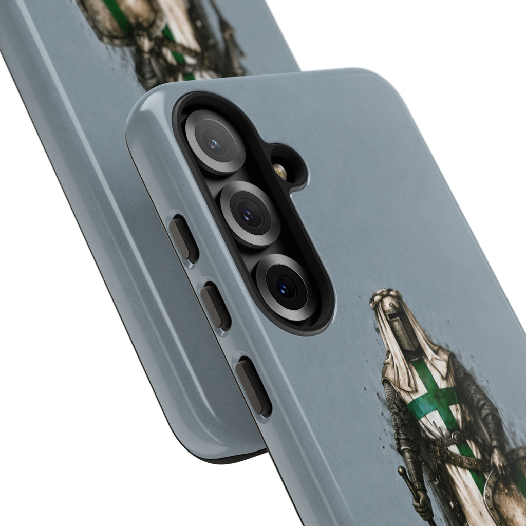 Knight Of The Order Of Saint Lazarus Phone Case | Faded Steel Blue