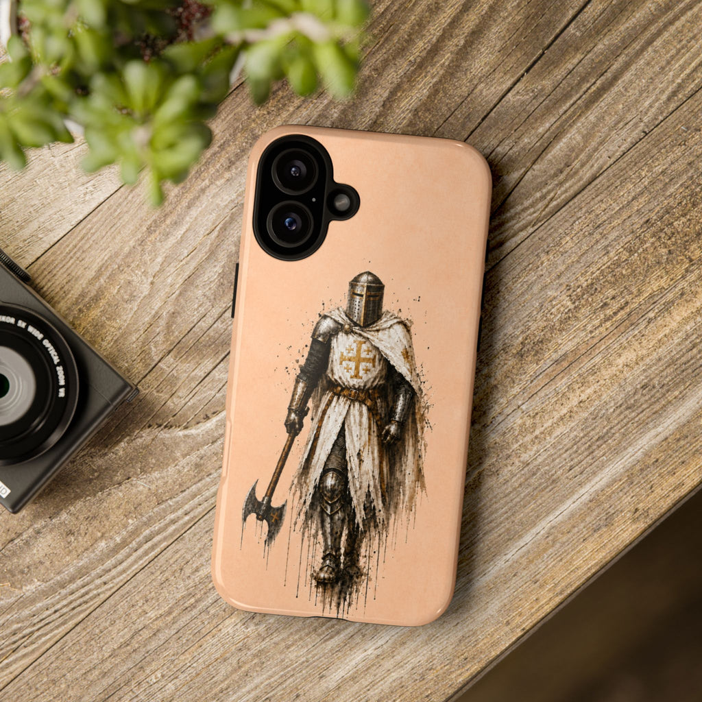 Knight Of The Kingdom Of Jerusalem Phone Case | Peach