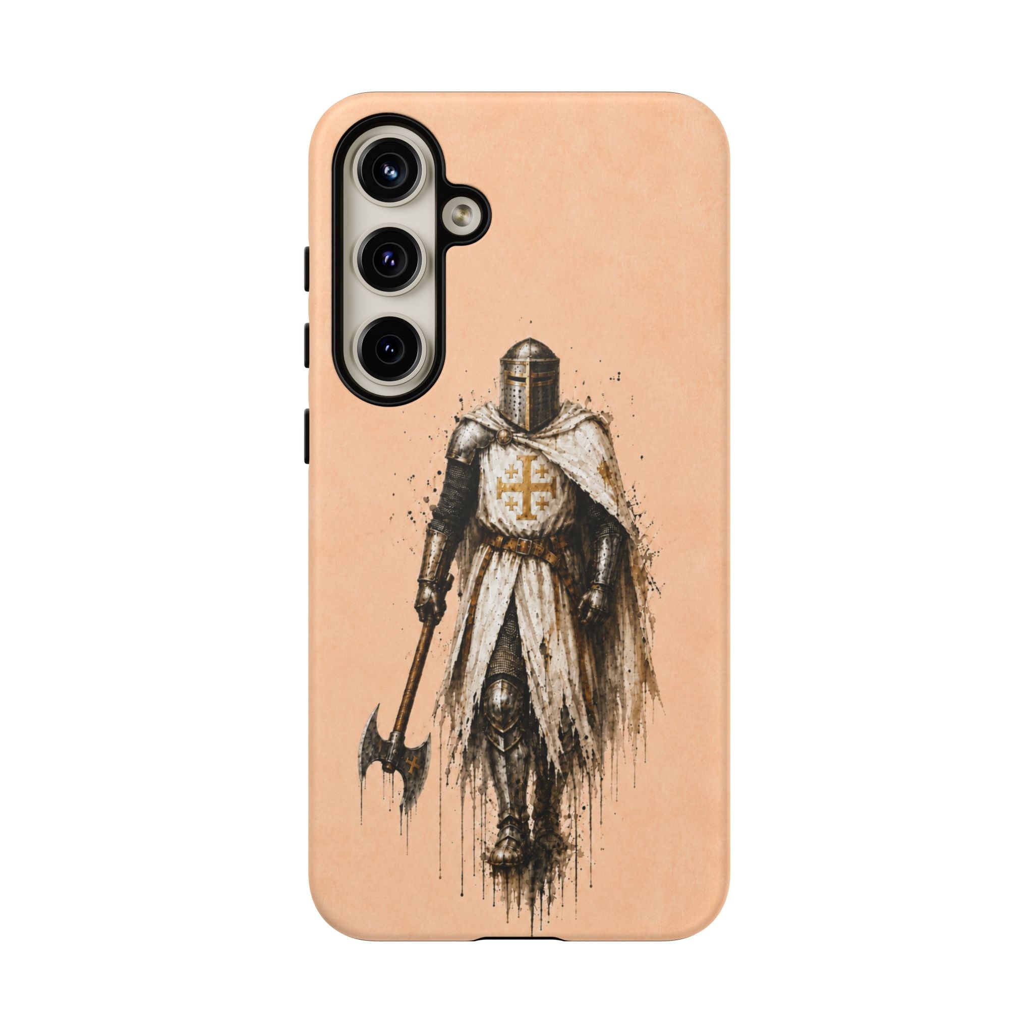 Knight Of The Kingdom Of Jerusalem Phone Case | Peach