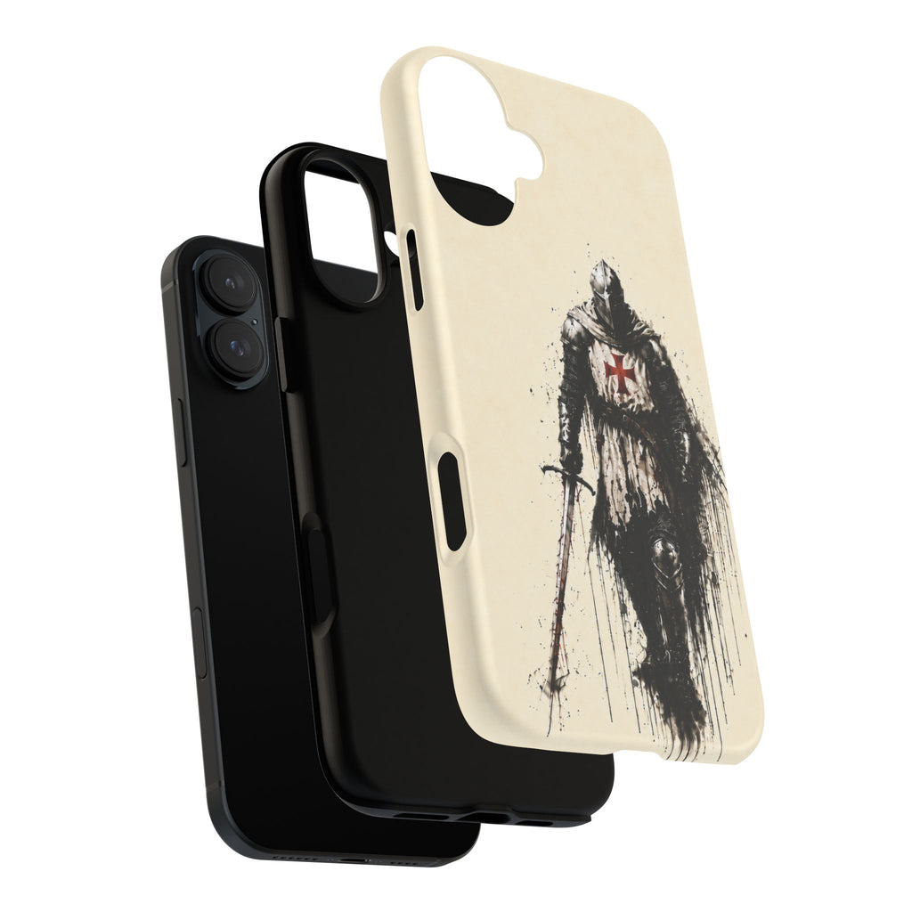 Knight Of The Templar Order Phone Case | Parchment Ivory