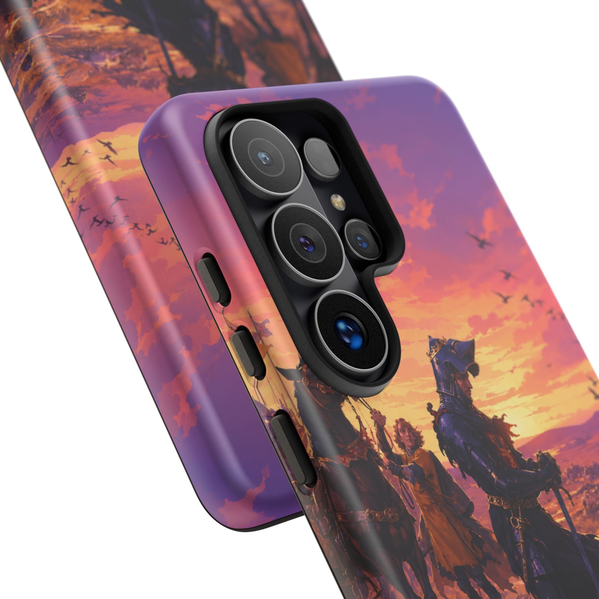 Medieval Knight Phone Cases In The GTA VI Art Style