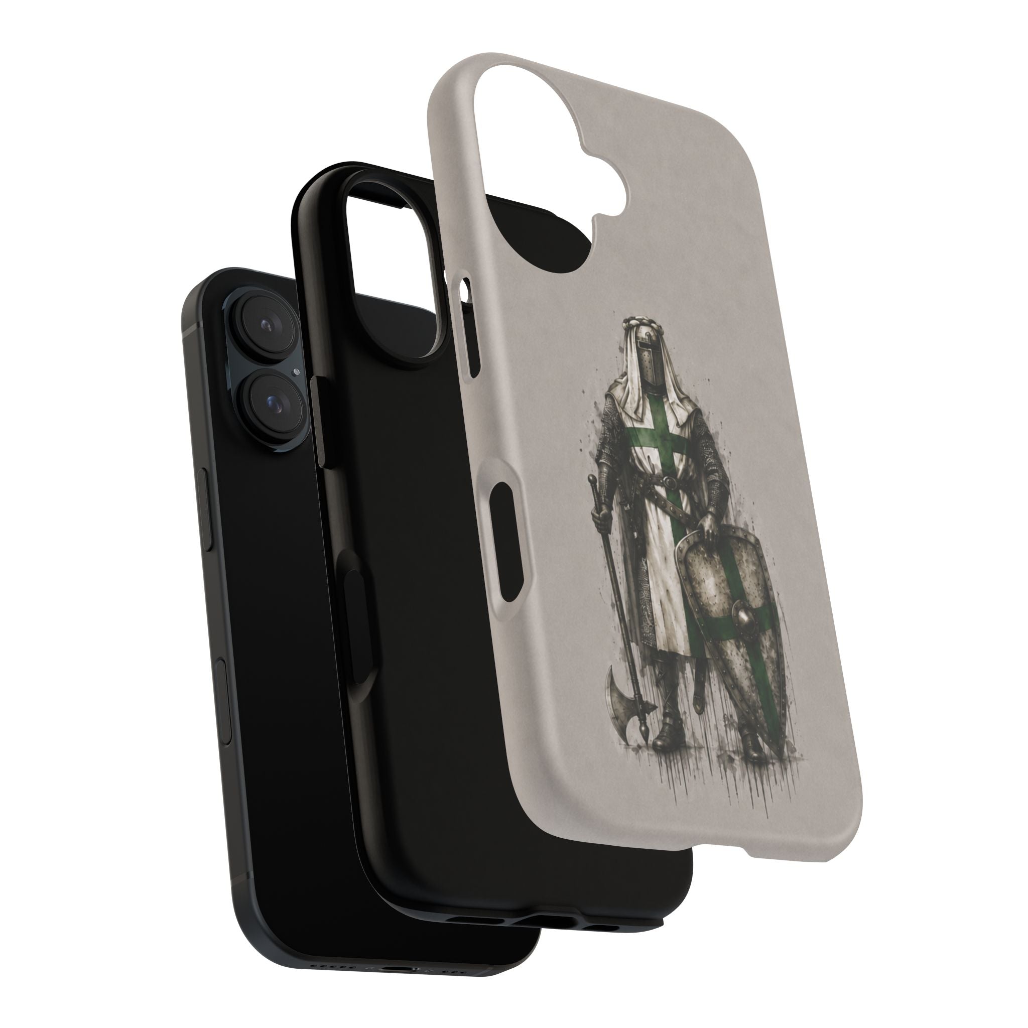 Knight Of The Order Of Saint Lazarus Phone Case | Stone Grey