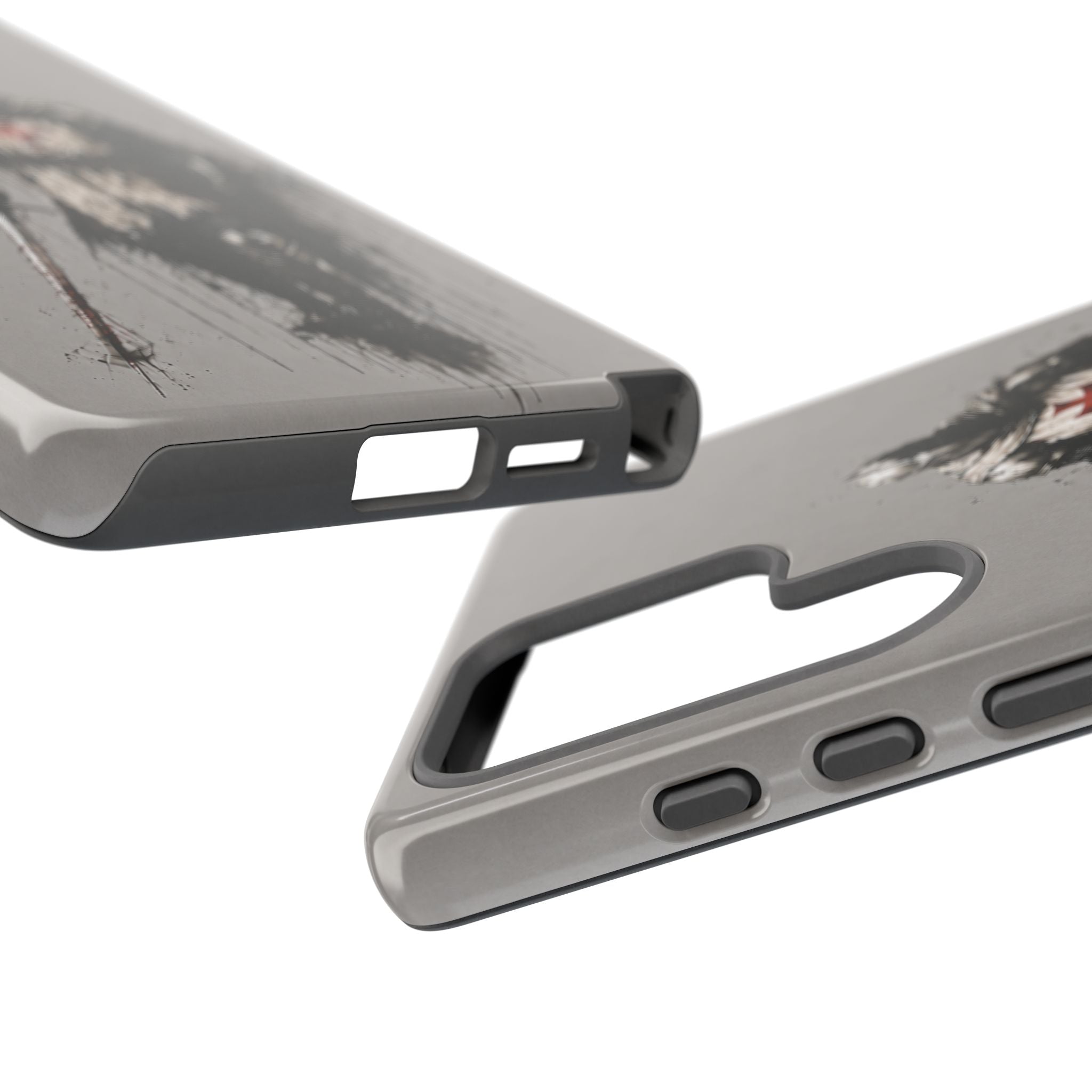 Knight Of The Templar Order Phone Case | Stone Grey