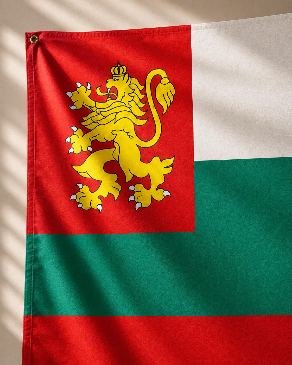 Tsardom of Bulgaria Flag (1908–1946) – Double-Sided Bulgarian Kingdom Historical Flag