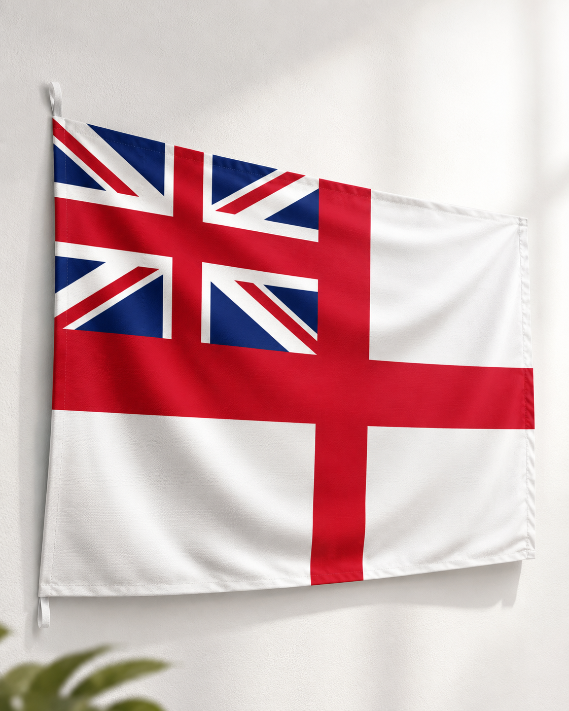 British Naval Ensign Flag – Double-Sided Royal Navy White Ensign Maritime Flag