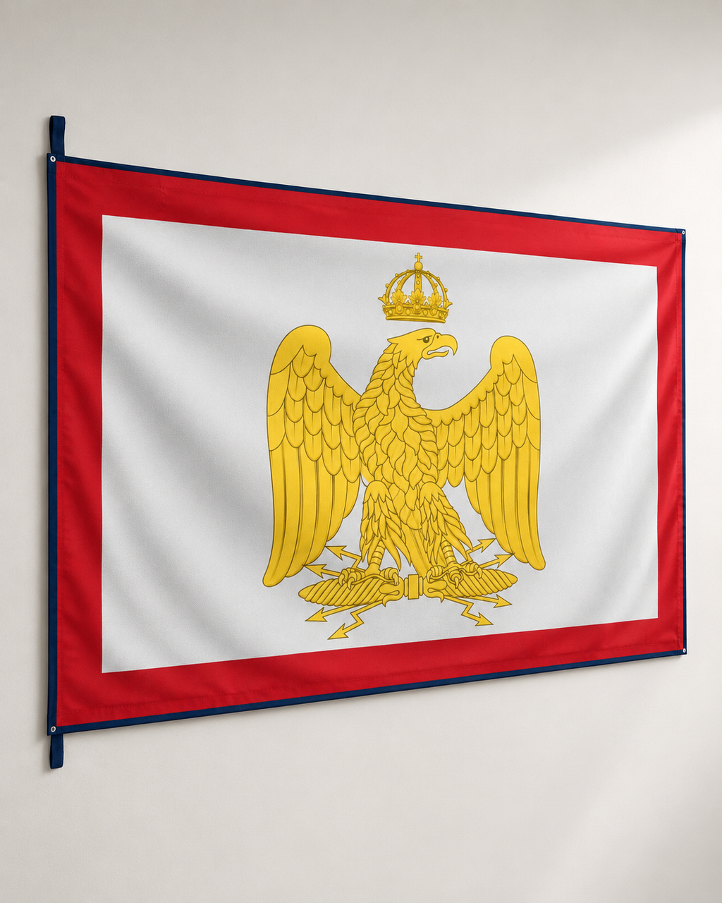 Napoleon's Imperial Standard – Double-Sided Napoleonic Eagle French Empire Flag