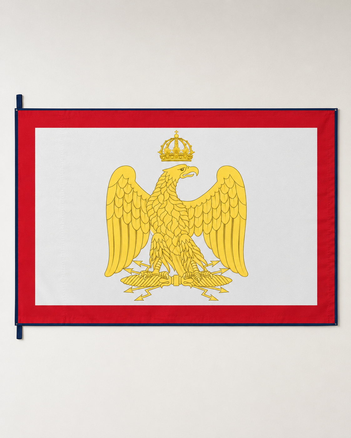 Napoleon's Imperial Standard – Double-Sided Napoleonic Eagle French Empire Flag