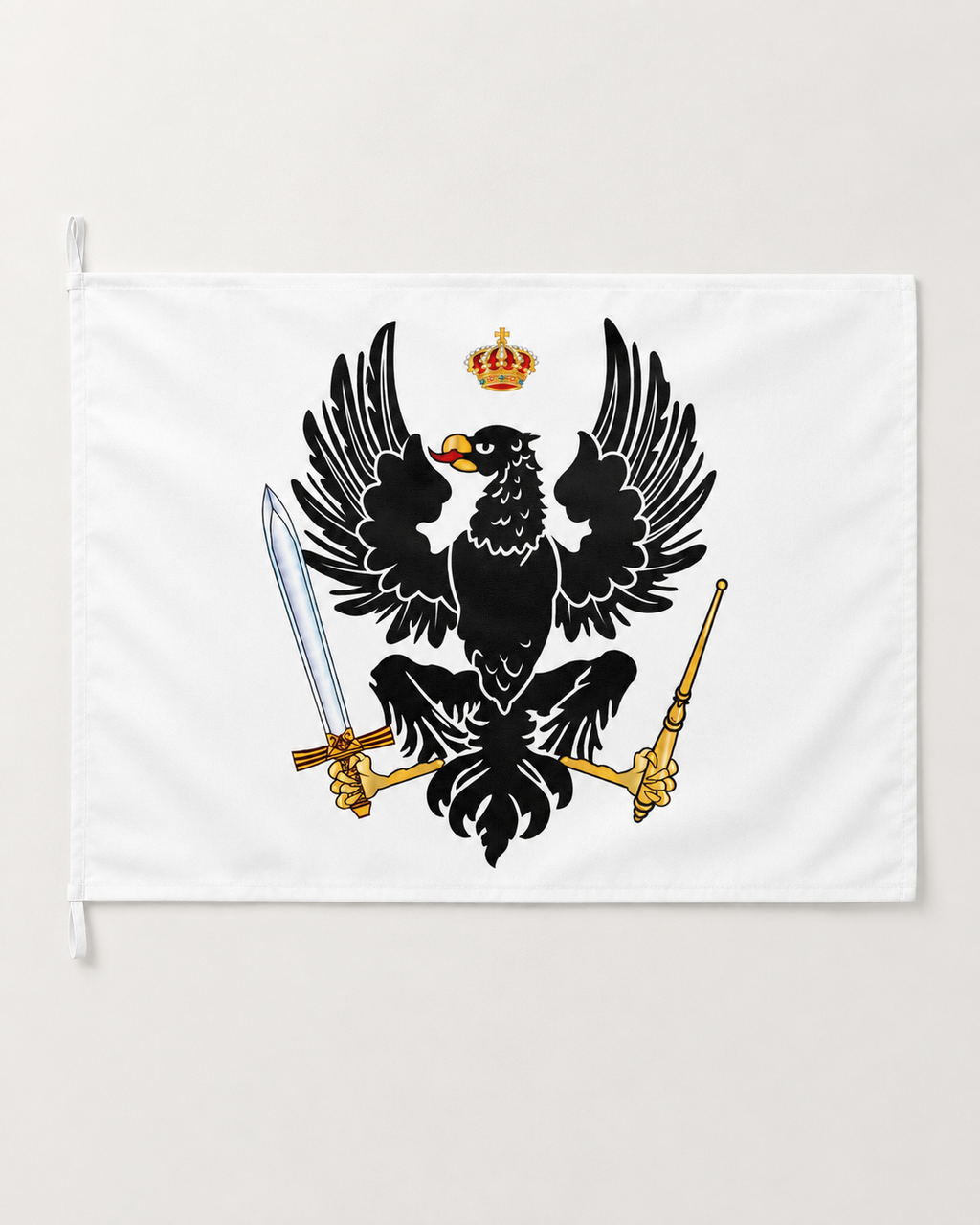 Kingdom of Prussia Flag – Double-Sided Prussian Black Eagle Historical Flag