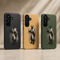 Teutonic Knight Phone Case – Medieval Warrior Art Silicone Case