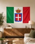 Kingdom of Italy Flag (1861–1946) – Double-Sided Savoy Royal Italian Historical Flag