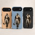 Knight of Jerusalem Phone Case – Crusader Warrior Art Silicone Case